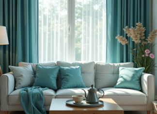 Secrets du bleu céladon : créez une ambiance apaisante chez vous
