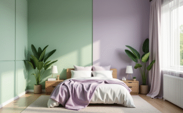 Tendances couleur 2025 : les chambres à la pointe de la mode