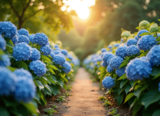 Comment choisir un arbuste fleuri bleu pour chaque saison