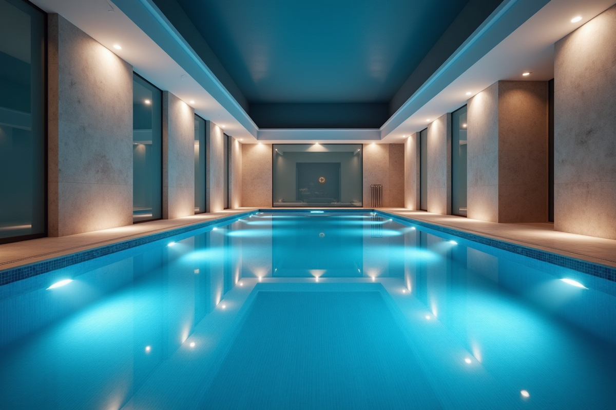 éclairage piscine
